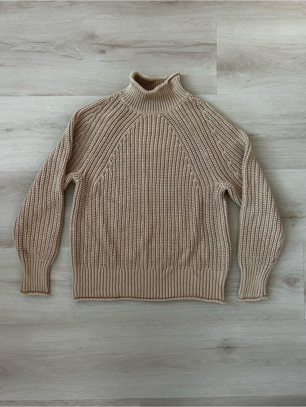 J. Crew Women’s Cream Roll Neck Sweater